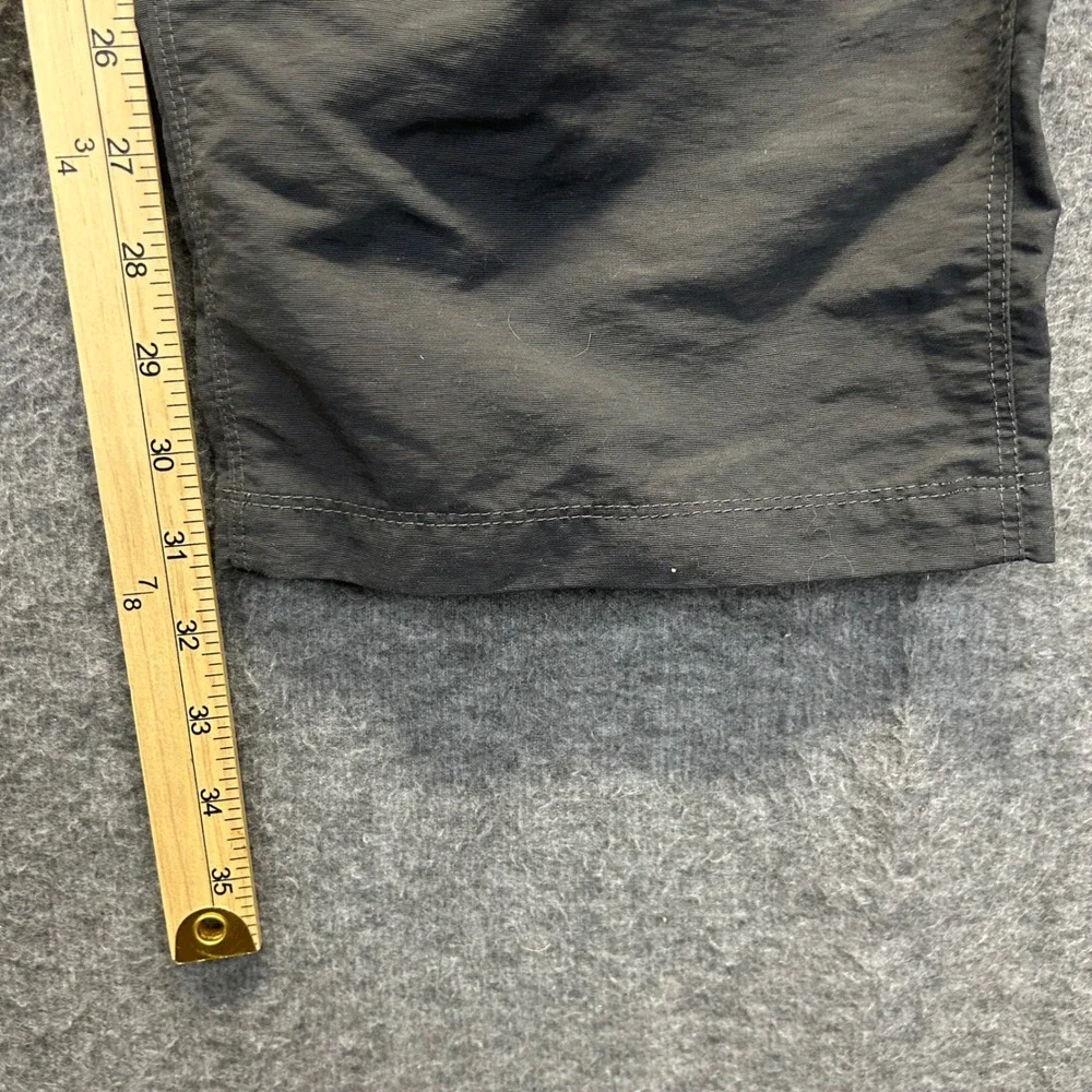 The North Face Mens Gray Nylon Hiking Cargo Pants Straight Leg Size 36 Regular